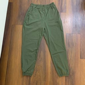 Women’s Olive-Green Joggers